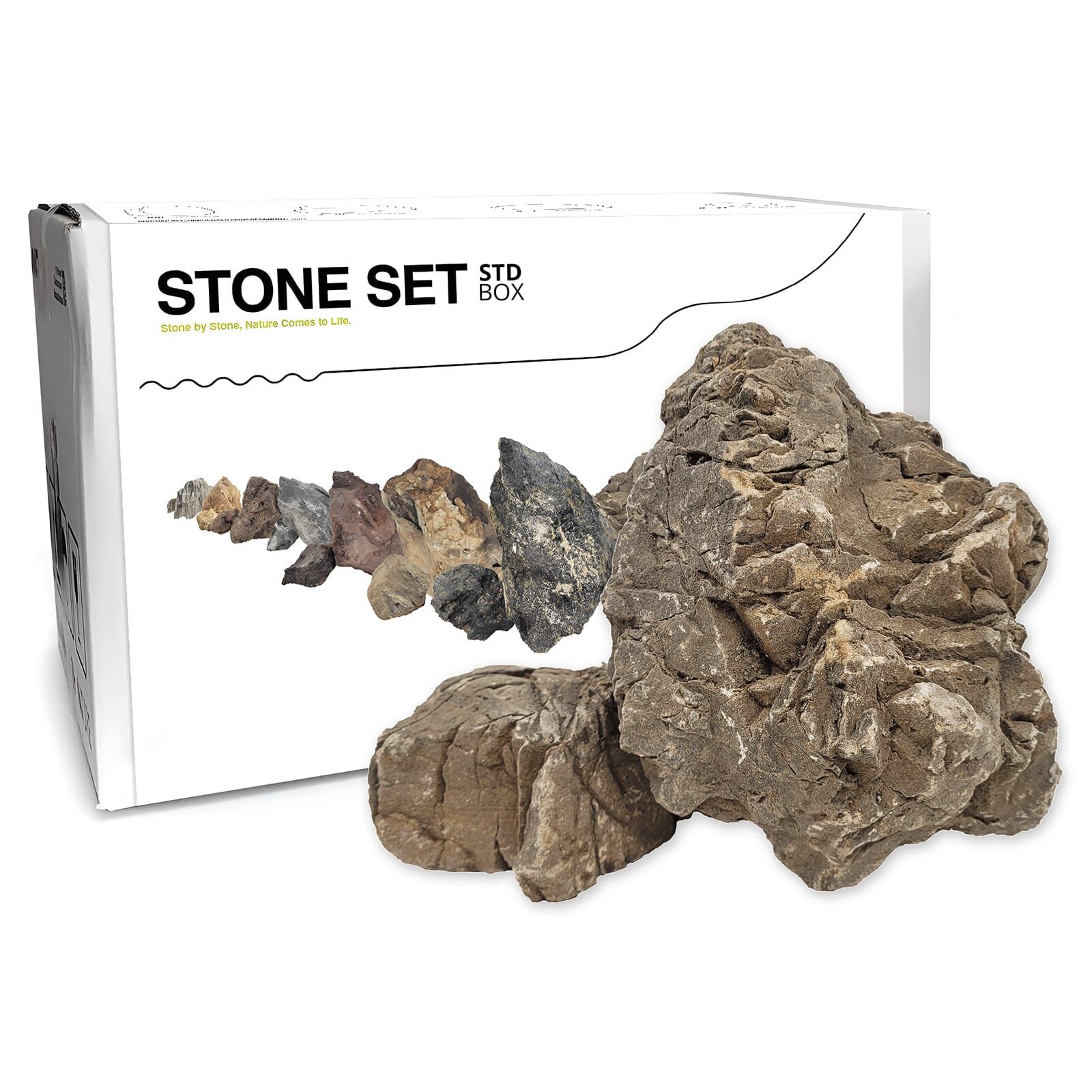 WIO Stone Sets Elderly Stone Set 60 Cm Aquasabi Aquascaping Shop