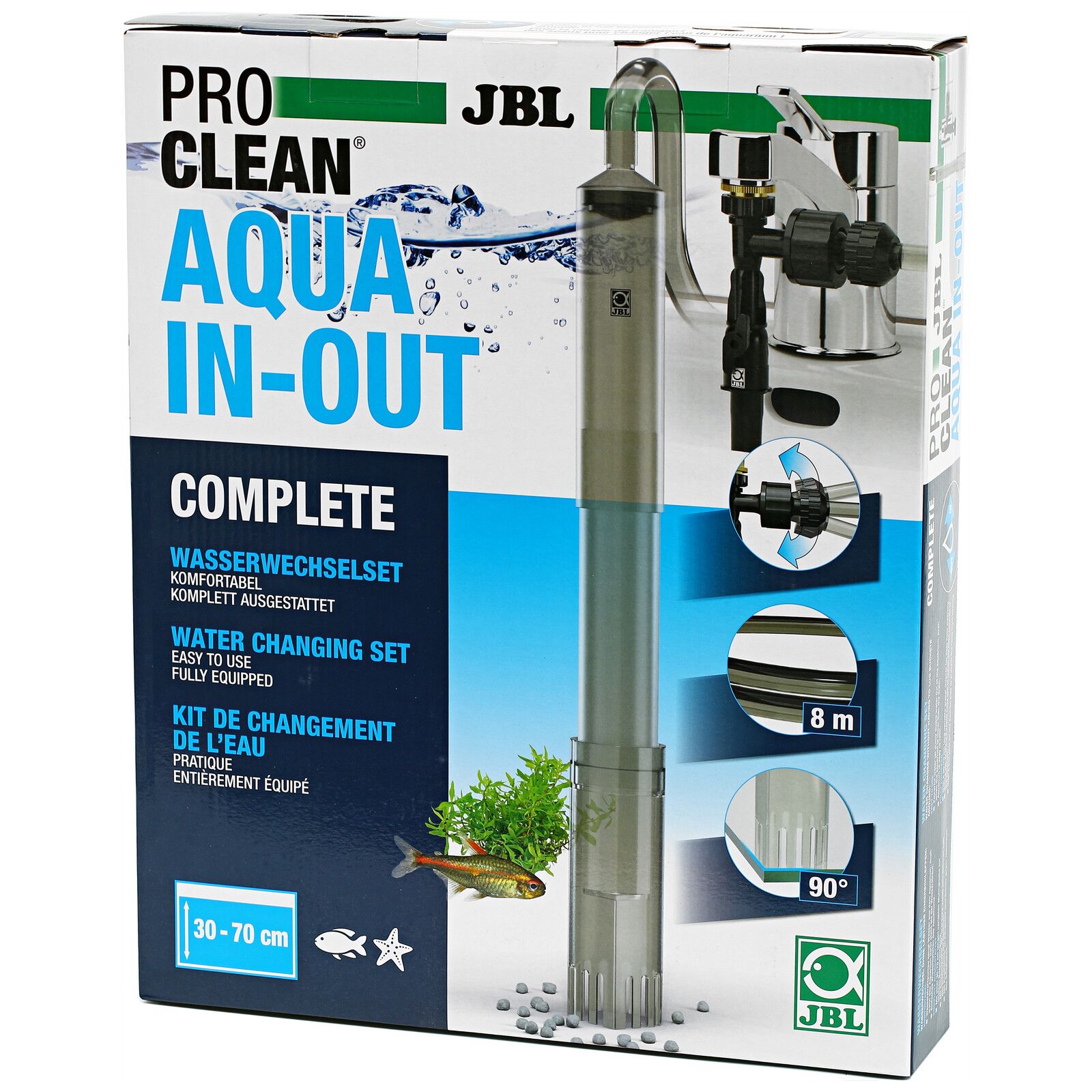 JBL AquaEx Set 10-35 Gravel Cleaner for Nano Aquarium –