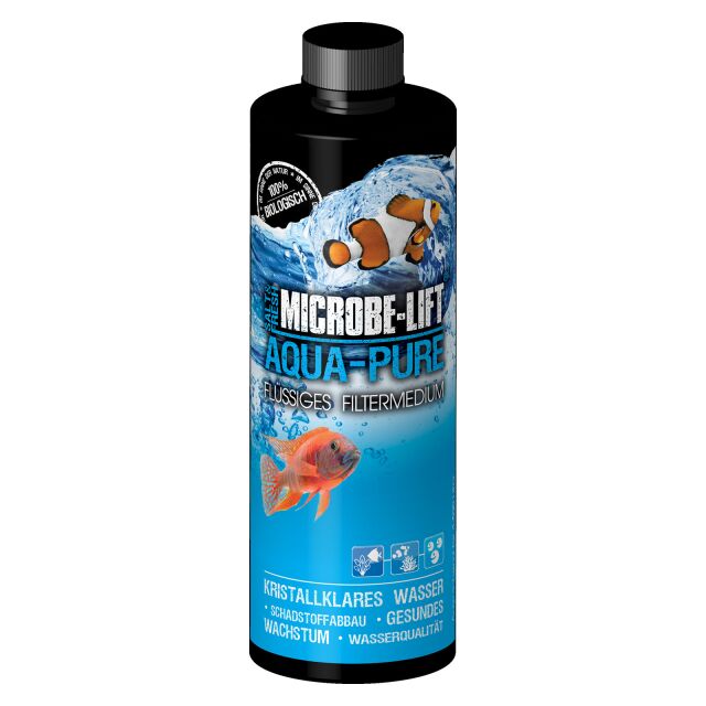 Microbe-Lift - Aqua-Pure - Liquid Filter Medium - 473 ml