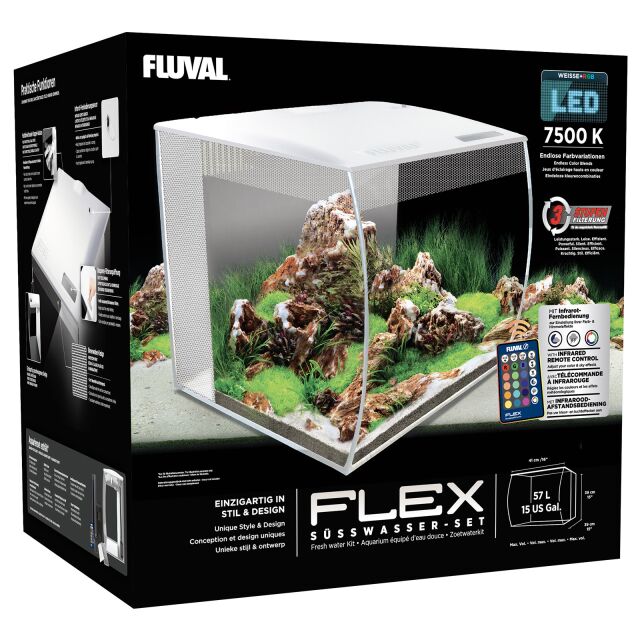Fluval - Flex 57l | Aquasabi - Aquascaping Shop
