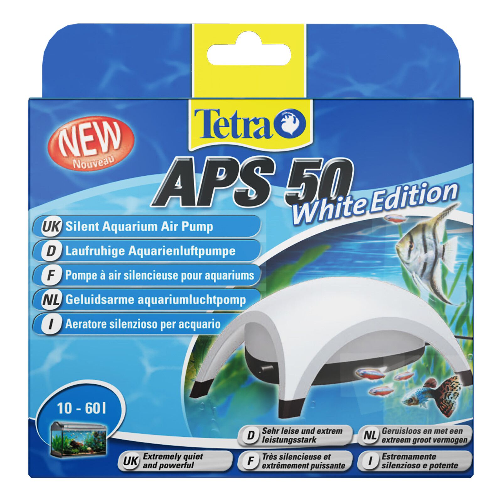 Tetra - Aquarium Air Pump White - ASP 300