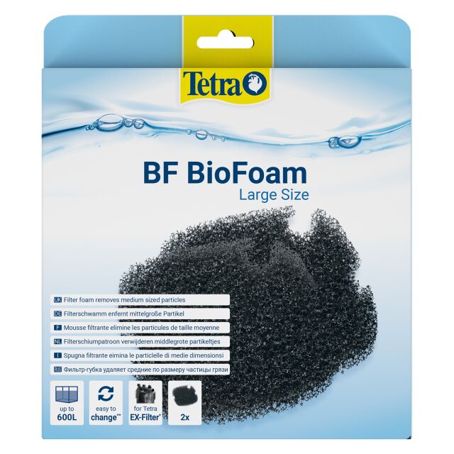 Tetra Tec Ex Bf Bio Filter Foam - Matériau filtrant - 3 x 2 pièces 1200
