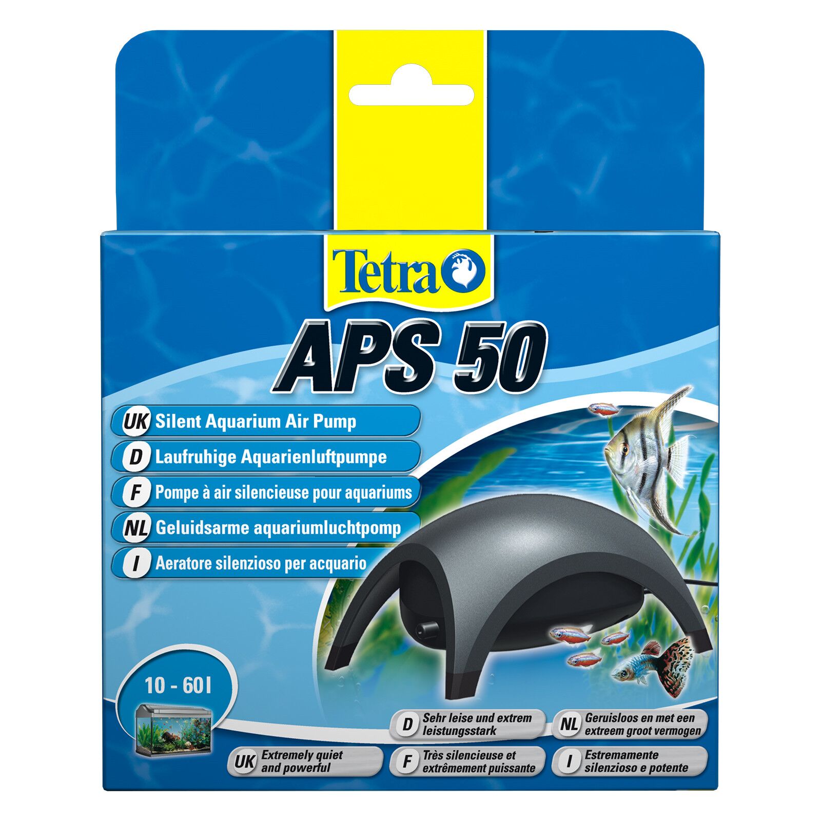 Tetra - Aquarium Air Pump Anthracite - APS | Aquasabi - Aquascaping Shop