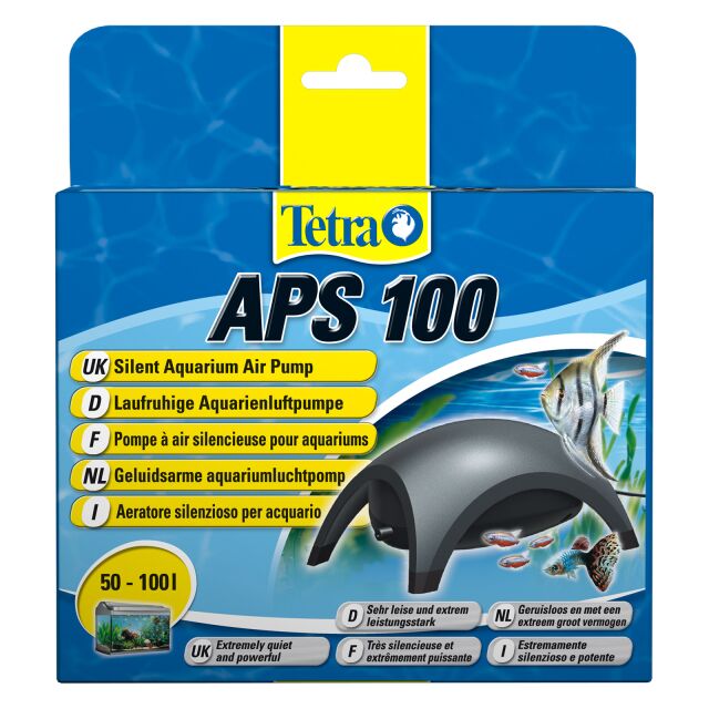 Pompe à air pour aquarium Tetra APS 50 noire : Tetra TETRA