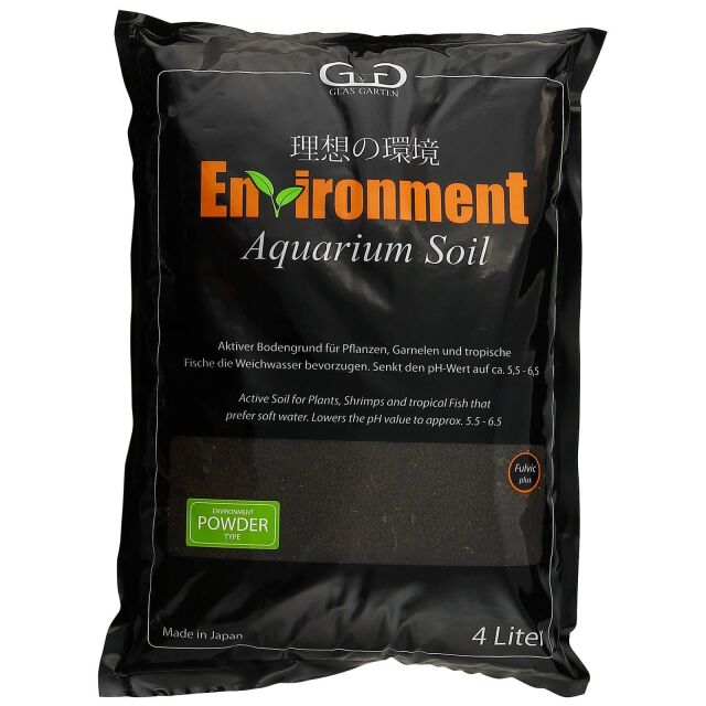 GlasGarten - Environment - Aquarium Soil Powder - B-stock