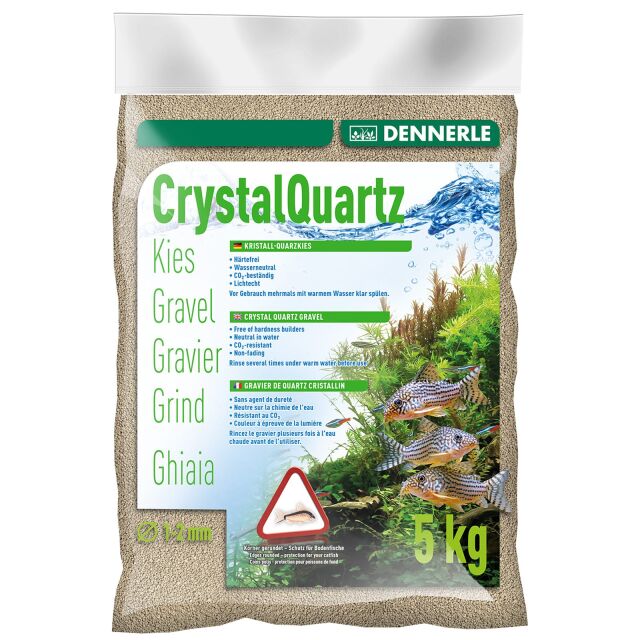 Dennerle - Crystal Quartz Gravel - natural white - B-stock