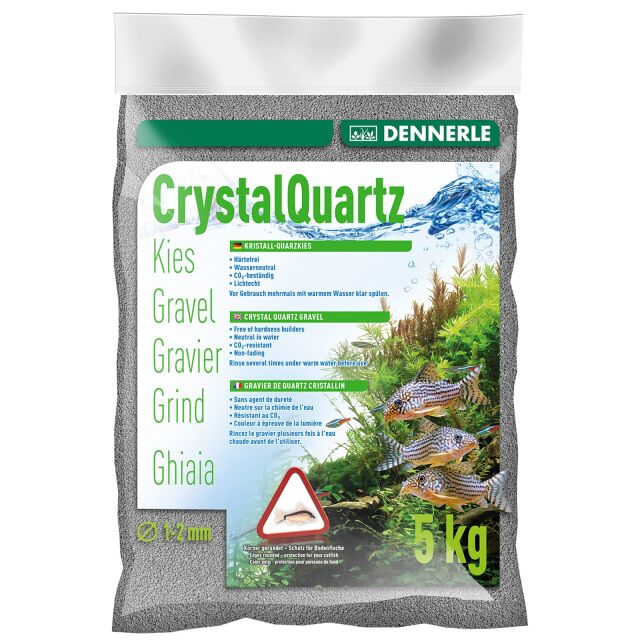 Dennerle - Crystal Quartz Gravel - Slate grey - B-stock