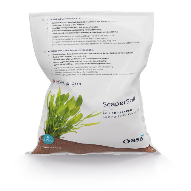 Oase - ScaperLine Soil - brown - 3 l - B-stock