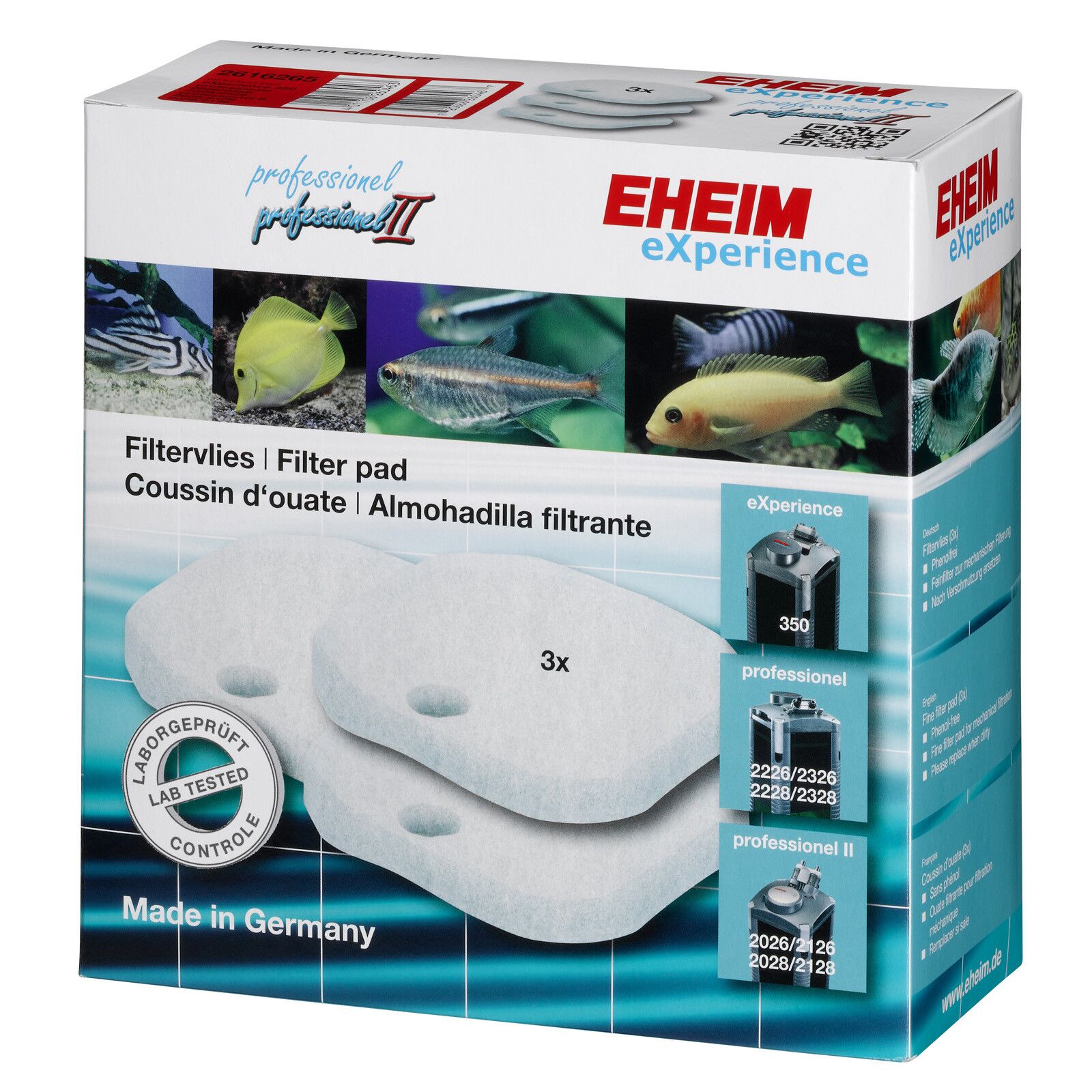 EHEIM - Filterpads - eXperience 350 - B-stock
