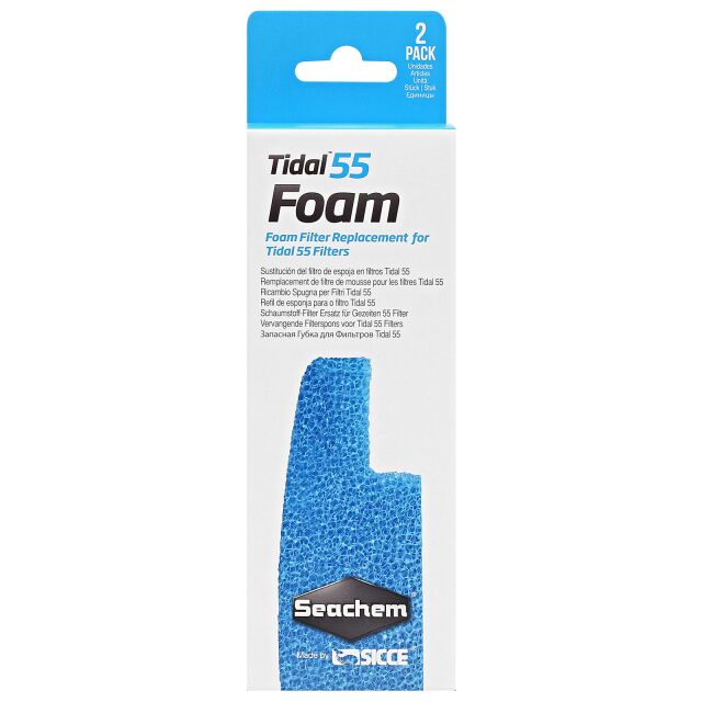 Seachem - Tidal Foam - Filterschwamm - 2x - 55 - B-stock
