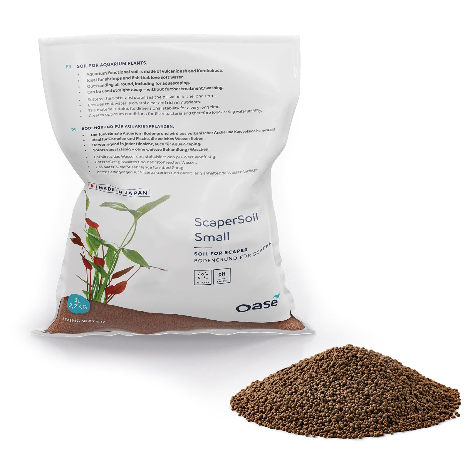 Oase - ScaperLine Soil Small - brown