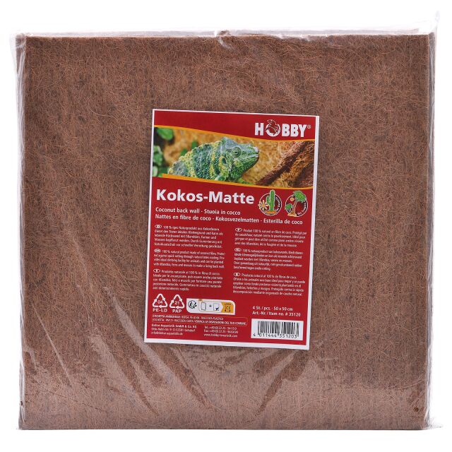 Hobby - Coconut Fibre Mat - 50 x 50 cm - 4x