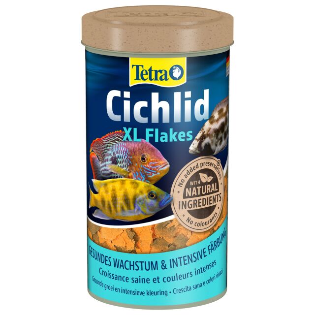 Tetra - Cichlid XL-Flakes - 500 ml | Aquasabi - Aquascaping Shop