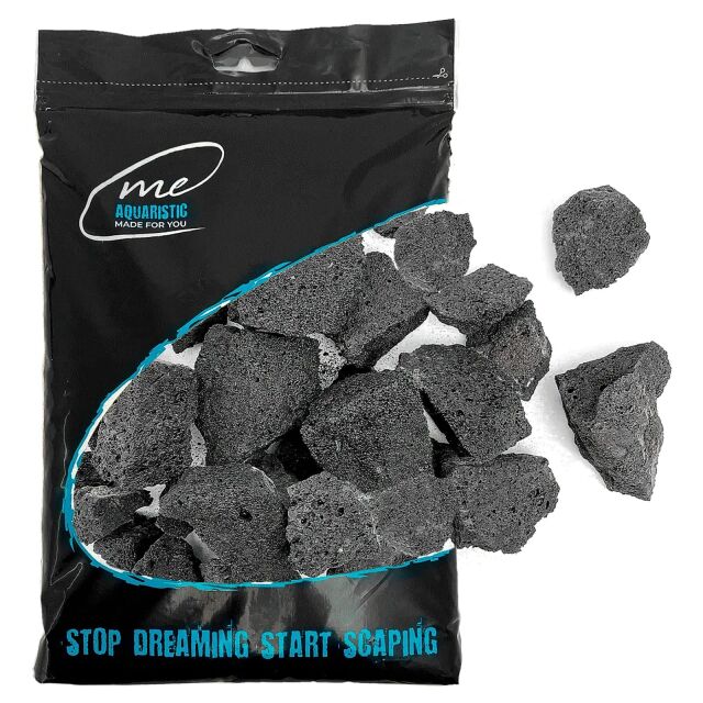 Me - Nano Detail Black Fuji Lava Stone - 2 kg - B-stock