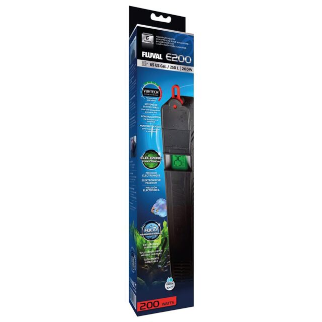 Fluval - E-Serie Aquarium Heater - E200 - B-stock