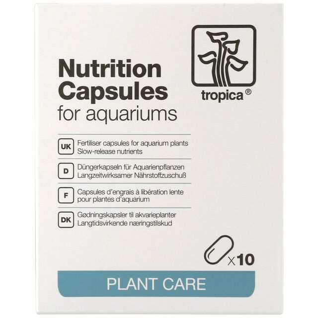 Tropica engrais nutrition capsules plantes d'aquarium - Materiel