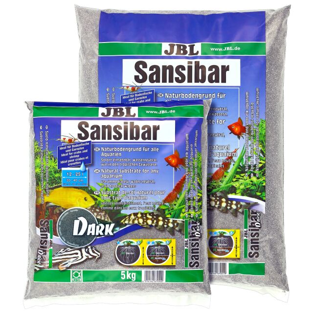 Sable noir pour aquarium Sansibar Black 5Kg - JBL - JBL-6705000